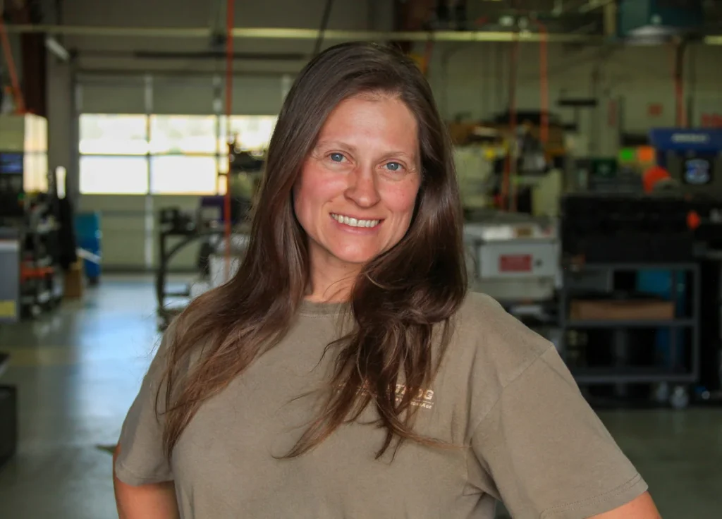 Liz Dickson, employee owner at StoneAge Tools